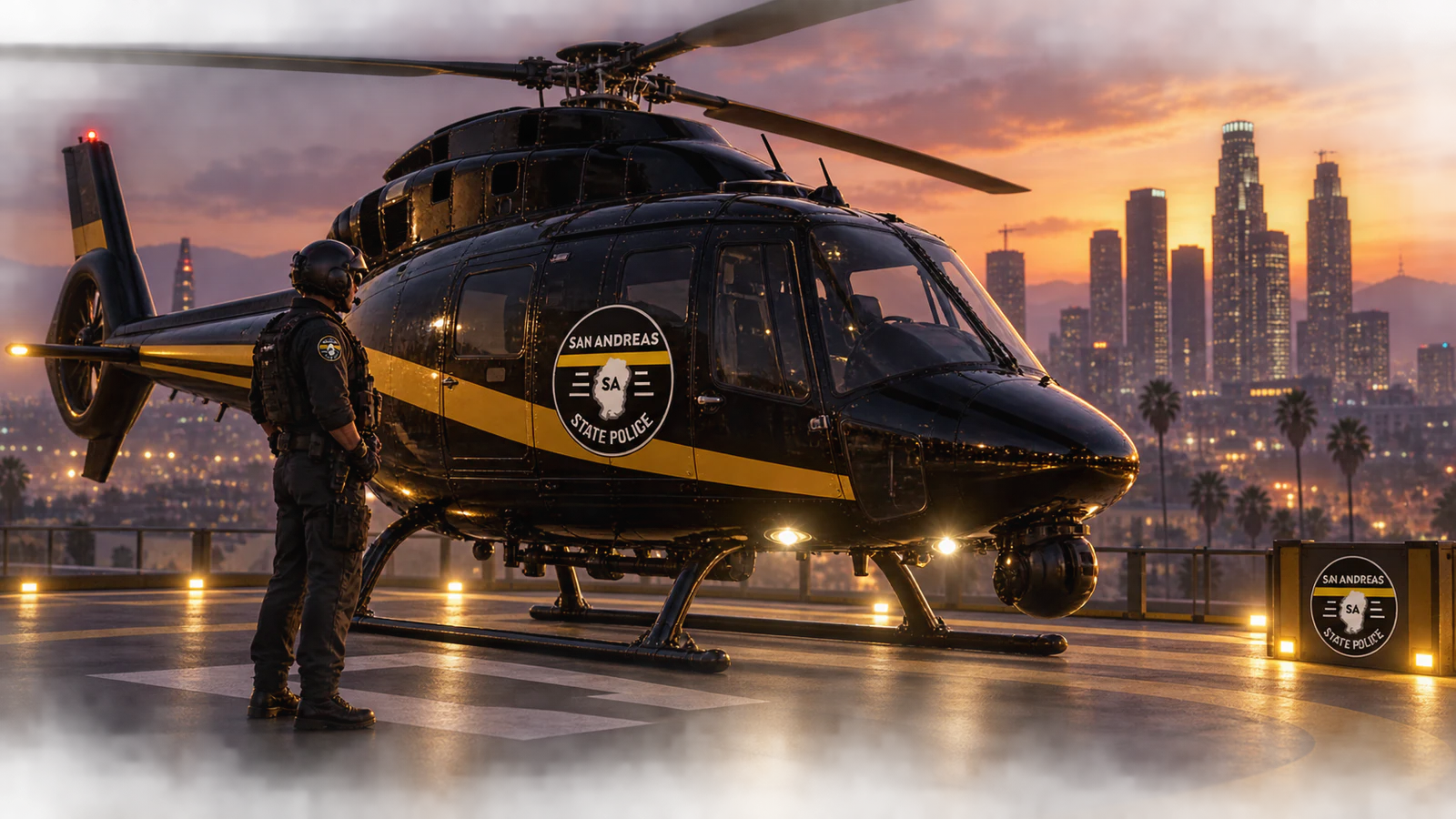 SASP Air Support über San Andreas